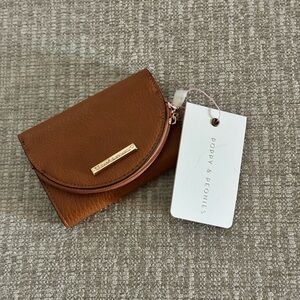 Poppy & Peonies Margaux Wallet, Cognac, NWT